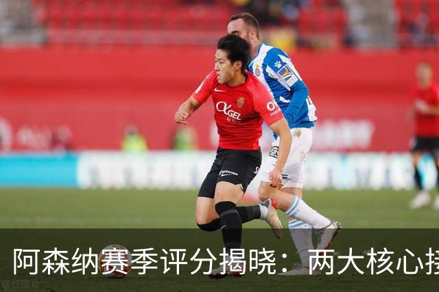 阿森纳赛季评分揭晓：两大核心接近满分，争冠班底已然成型